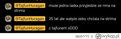 dam115 - Hahahahajahjajajaja xD ale mnie rozbawił xD 

#bystrzaktv