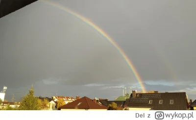 Del - Ale zajebista tęcza. Nie spodziewałem się o tej porze roku. Lepsza niż były w l...