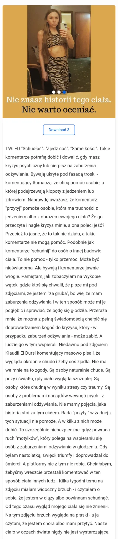 e.....a - O, kolejna #p0lka #majastasko z przekazem...

Jaka jest historia Waszych za...