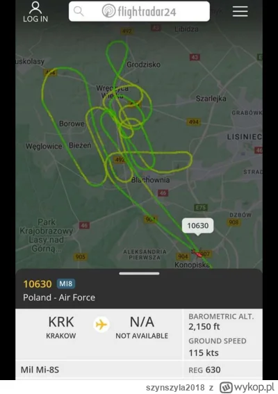 szynszyla2018 - Dzieje się #flightradar24 #ufo #samoloty