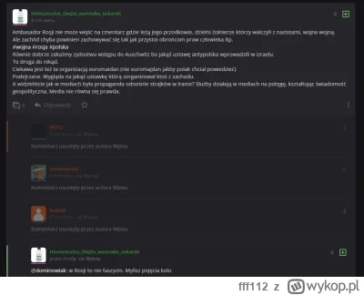 fff112 - @Homunculuszhejtowannabe_oskarek ruska onuca usuwa komentarze które ładnie d...