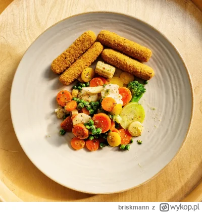 briskmann - Piatkowy obiad
Smazony na woku mix warzywny, groszek, zapiekany w panierc...