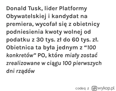 codeq - Ale to PIS zabezpieczył w budżecie środki na 800+ oszuści...
Gdzie wasz konkr...
