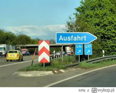 lofix - @PozdroMleczny: taki żart, że wszystkie zjazdy w Niemczech prowadzą do Ausfah...