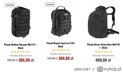 alberto81 - Mirki który plecak z tych trzech polecacie do pracy i na miasto?
#asg #mi...