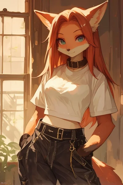 M.....n - #furry #aiart