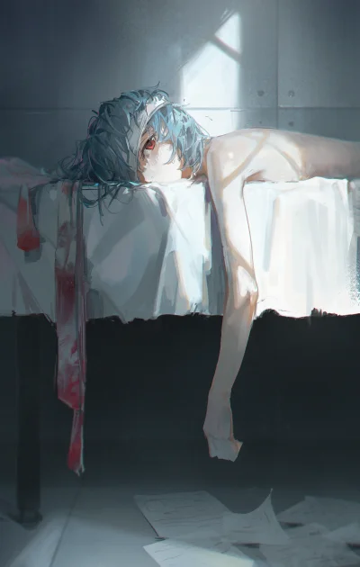 bakayarou - #randomanimeshit #evangelion #reiayanami #anime