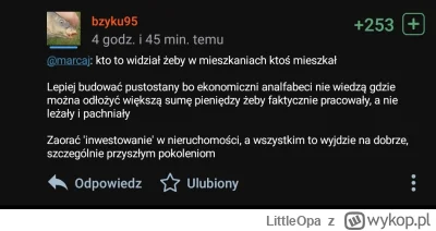 LittleOpa - Świadomych ekonomicznie nie stać na zakup mieszkania, ponieważ wszystkie ...