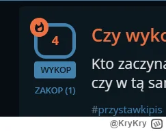 KryKry - Wow, 4 wykopy, 1 zakop i już główna z płomieniem.