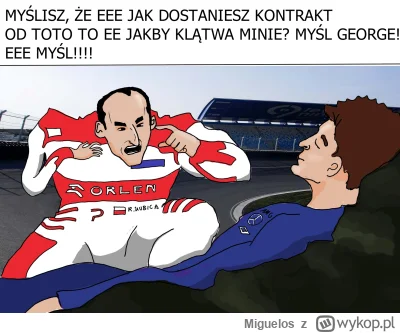 Miguelos - KLĄTWA NIE ODPUSZCZA GEORGE ♿♿♿
#f1 #kubica