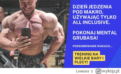 Lewusx - Pamiętniki z wakacji vol2 już dostępne, zapraszam. 

#silownia
#mikrokoksy
#...