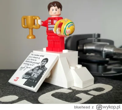 bluehead - #lego #f1 #Ayrton