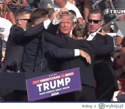 Adiog - nieważne kogo demokraci wystawią w wyborach, Trump właśnie stał się męczennik...