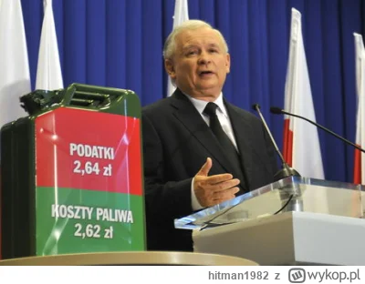hitman1982 - @Cichy133: To zdjęcie kojarzysz ?   Kaczyński obiecywał benzynę po 2,60 ...