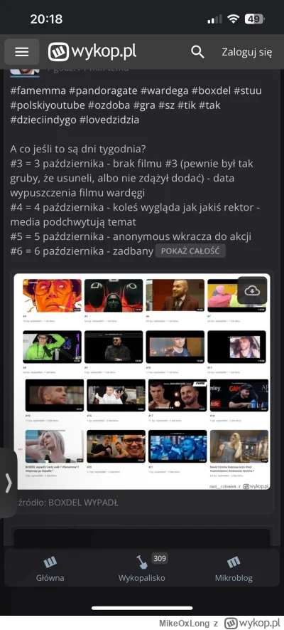 MikeOxLong - Jeszcze dzisiaj rano nie było dostępnych filmików od #12 do #14. Teraz s...