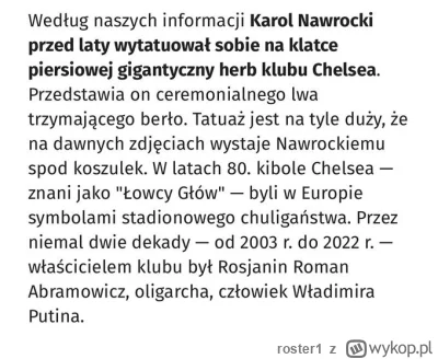 roster1 - @Caracas: Dodaj do tego wielki tatuaż na klacie ( ͡° ͜ʖ ͡°) :

https://x.co...
