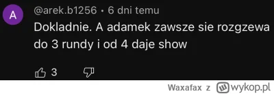 Waxafax - Oj będzie się działo, będzie show, będą dymy na waleczce( ͡° ͜ʖ ͡°)


#fame...