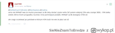 SieNieZnamToBredze - dzień 36 z 1462,
Mati dalej płaci 23% VAT i belke od wypłaty net...