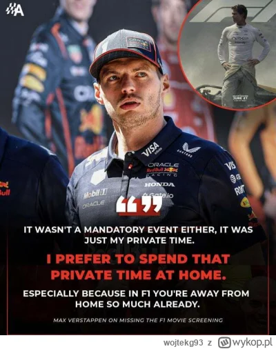 wojtekg93 - #f1 Max jak zwykle z rigczem.
Dla niepotrafiących w angielski: w skrócie ...