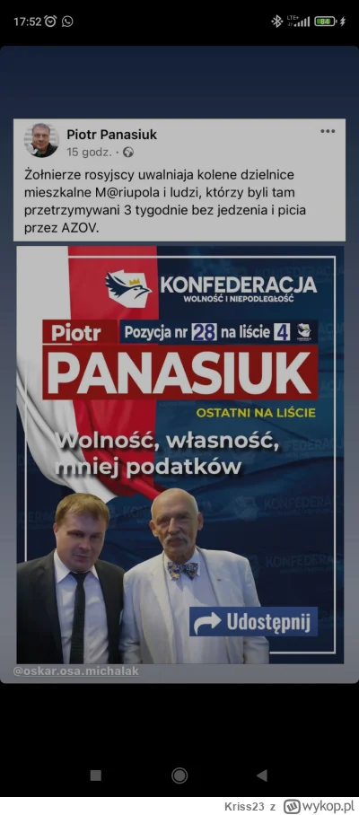 Kriss23 - tymczasem trzecia siła w Polsce