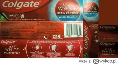 wkto - #listaproduktow
#pastadozebow White Booster Stain Protect Colgate Max White #c...