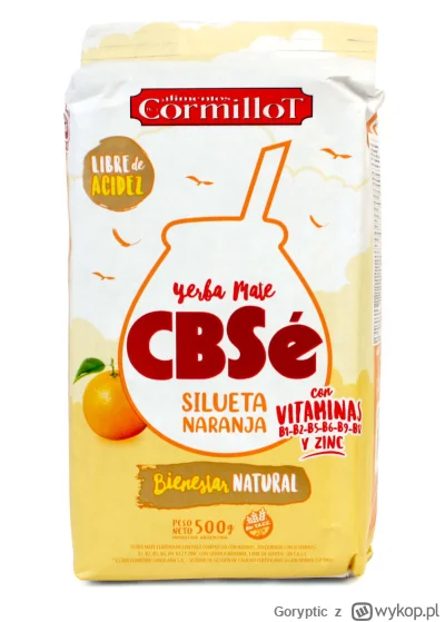 Goryptic - #yerbamate #opinie CBSe Silueta Naranja: słaby smak pomarańczy, bardziej a...