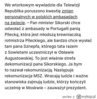 uncles - Czy u nas kiedys bedzie normalnie? 
#bekazlewactwa #4konserwy #polityka #wyb...