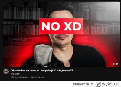fudiasz3k - Normalnie se wchodzę w robocie na yt i widzę to. Tytuł to chyba inspirowa...
