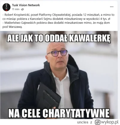 uncles - ( ͡° ͜ʖ ͡°)

#humorobrazkowy #polityka #wybory #4konserwy #bekazlewactwa