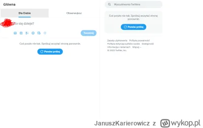 JanuszKarierowicz - Co z tym zrobić? xD Na apce androidowej działa normalnie

#twitte...