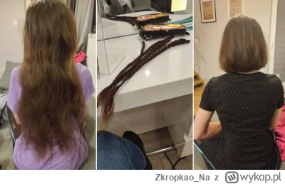 Zkropkao_Na - Ostatni raz byłam u fryzjera we wrześniu 2020, wtedy ścięłam je do rami...