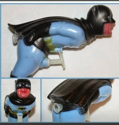 PixelNomad - Pistolet wodny Batman z lat 70. Im więcej na to patrzysz, tym jest gorze...