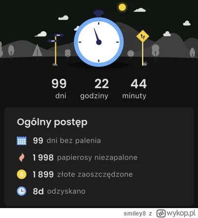 smiley8 - @kluha666: W czerwcu chyba w tym samym dniu podjęliśmy próbę rzucenia. Też ...