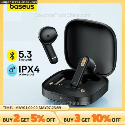 n____S - ❗ Baseus Bowie E16 Wireless Earphones BT5.3
〽️ Cena: 9.47 USD (dotąd najniżs...