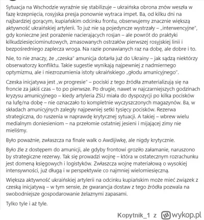 Kopytnik_1 - #wojna #rosja #ukraina #czechy

Najnowszy wpis Marcina Ogdowskiego na te...