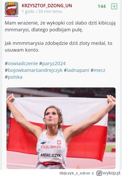 tibijczykzedron - @plackojad: a ja wołam @michau_biauek żeby zgodnie z deklaracją usu...