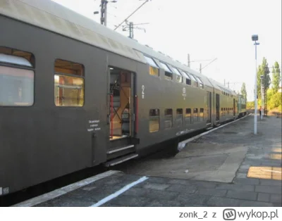 zonk_2 - Dla młodszych wykopków. Tak wyglądały wagony piętrowe BIPA