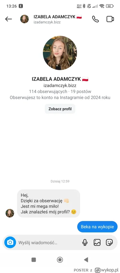 POSTER - Oho. 
#frajerzyzmlm