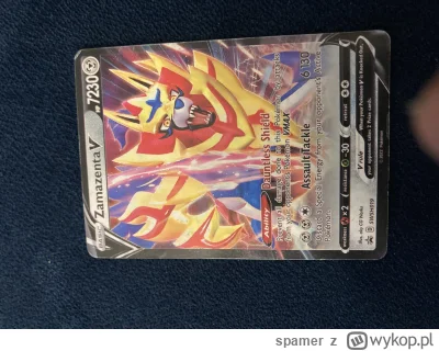 spamer - #pokemontcg #pokemon #karty mój syn ma taką kartę w swojej kolekcji. Czy kto...