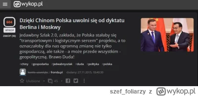 szef_foliarzy - Ponieważ na tagu #polityka trwa miesiąc miodowy propagandy sukcesu CP...