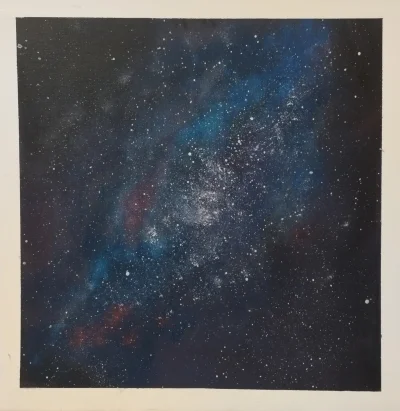 parande - Malowana Droga mleczna i ostatni już #kosmos w tym tygodniu 
#tworczoscwlas...