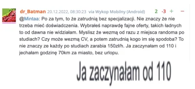 ZABIUEMPAPAUEXD - >Programista na start dostaje znacznie więcej niż młody lekarz od r...