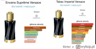 Birter - Ktoś chętny?
1.Versace Tabac Imperial - wyjątkowe perfumy, mieszanka tytoniu...