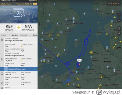 Saeglopur - A wyżej po prawej dron z Finalndii nad morzem daleko, ciekawe co sie dzie...