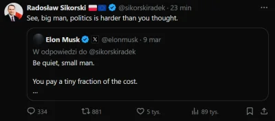 Atreyu - Link do znaleziska o tym jak Sikorski zgasił #elonmusk 

https://wykop.pl/li...