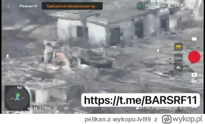pelikan-z-wykopu-lvl99 - #ukraina #wojna #rosja Ukraiński dron sprawdza efektywność r...