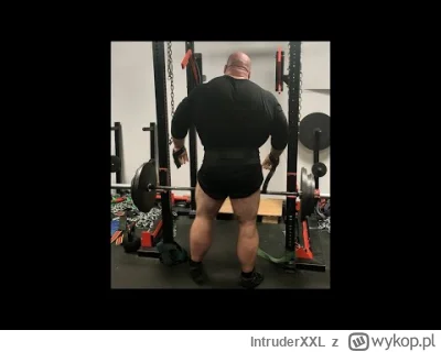 IntruderXXL - Trening Lower RDL 190kg x 4, 13 dni po kontuzji :) Po za tym, zaraz skó...