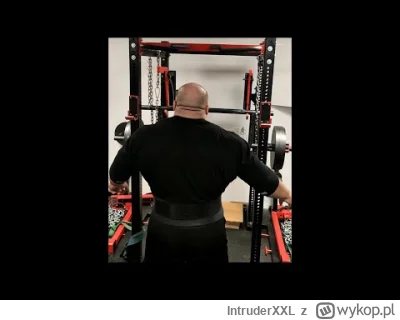 IntruderXXL - I znowu Good morning 270kg x 3... I znowu mnie prawie połamało lol. +5k...