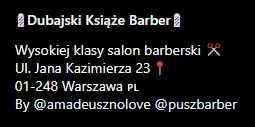 mirabelka2137 - #tomaszchic otworzył swojego barbera szybciej niż #rafonix 
#famemma