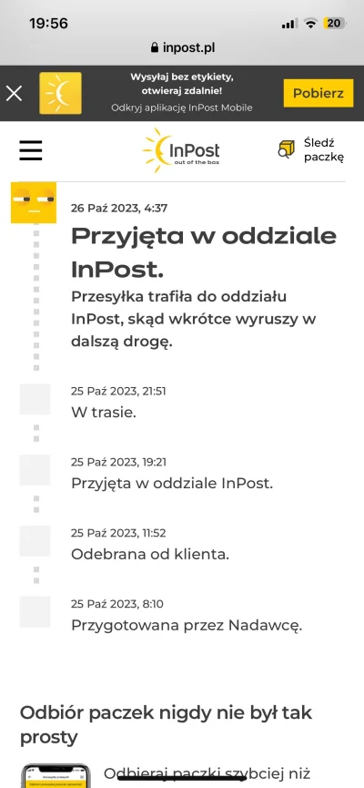 martin123154 - #inpost

Oni maja jakieś widełki czasowe po których moje jakieś ruchy ...